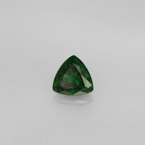 Turmalina de cromo verde natural de 0,51 ct, trillón, VVS-VS