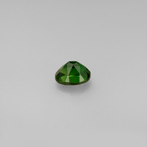 Turmalina de cromo verde natural de 0,42 ct, corte óvalo, VVS-VS