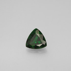 Turmalina de cromo verde natural de 0,35 ct, trillón, VS