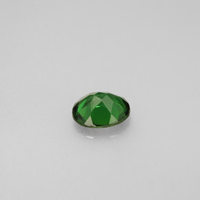 Turmalina de cromo verde natural de 0,31 ct, corte óvalo, VS