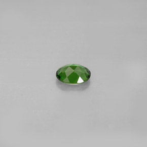 Turmalina de cromo verde natural de 0,30 ct, corte óvalo, VS