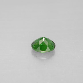 Turmalina de cromo verde natural de 0,37 ct, corte óvalo, VVS-VS