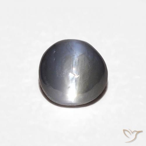 Crisoberilo Ojo de Gato Gris medio natural de 0.30 ct, Ovalada, Opaco