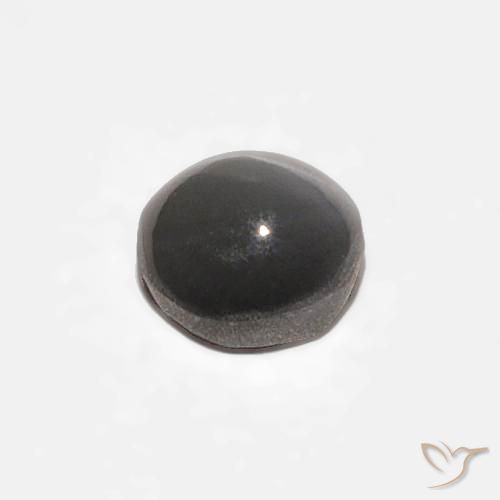 Crisoberilo Ojo de Gato Gris muy claro natural de 0.38 ct, Ovalada, Opaco