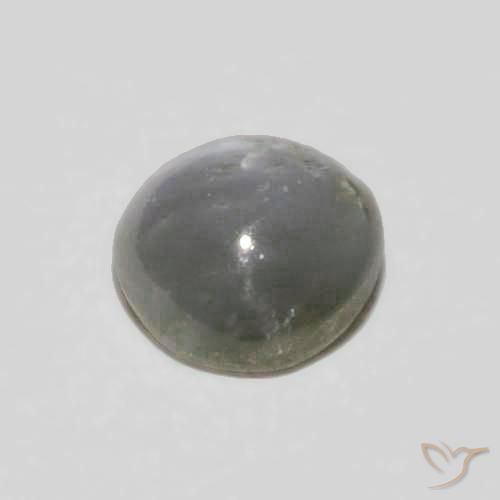 Crisoberilo Ojo de Gato Gris muy claro natural de 0.30 ct, Ovalada, Opaco