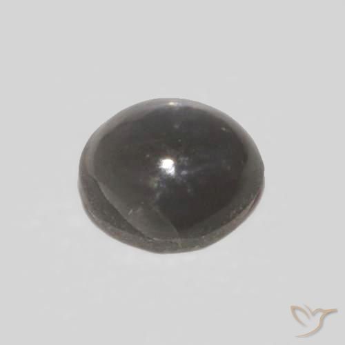 Crisoberilo Ojo de Gato Gris plateado natural de 0.29 ct, Ovalada, Opaco