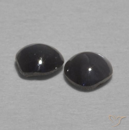Gemas de Crisoberilo Ojo de Gato Verde medio natural de 0.29 ct, Redondo, Opaco