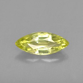 Crisoberilo Limón natural de 0.77 ct, Marquesa, VVS-VS