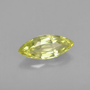 Crisoberilo Limón natural de 0.77 ct, Marquesa, VVS-VS