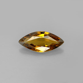 Crisoberilo amarillo natural de 1,14 ct, marquesa, VVS-VS
