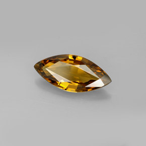 Crisoberilo amarillo natural de 1,14 ct, marquesa, VVS-VS