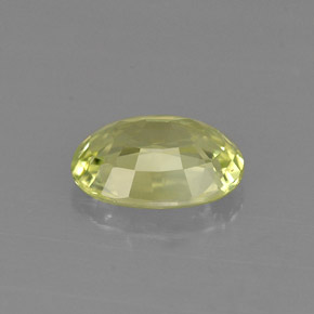 Crisoberilo verde natural de 1,03 ct, corte óvalo, VVS