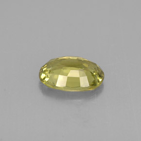 Crisoberilo verde natural de 0,82 ct, corte óvalo, VVS-VS