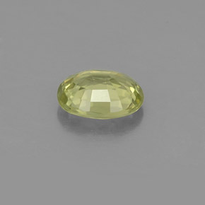 Crisoberilo verde natural de 0,82 ct, corte óvalo, VVS-VS