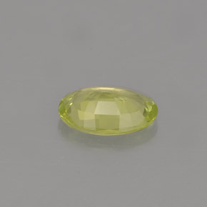 Crisoberilo verde natural de 0,69 ct, corte óvalo, VVS-VS