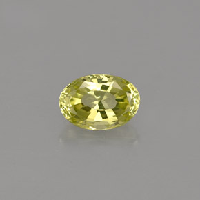 Crisoberilo verde natural de 0,58 ct, corte óvalo, IF