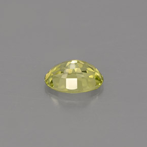 Crisoberilo verde natural de 0,58 ct, corte óvalo, IF