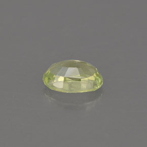 Crisoberilo verde natural de 0,61 ct, corte óvalo, VVS