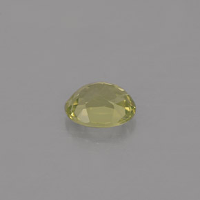 Crisoberilo verde natural de 0,48 ct, corte óvalo, VVS-VS
