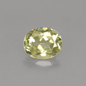 Crisoberilo verde natural de 0,82 ct, corte óvalo, VVS