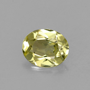Crisoberilo verde natural de 0,66 ct, corte óvalo, VVS