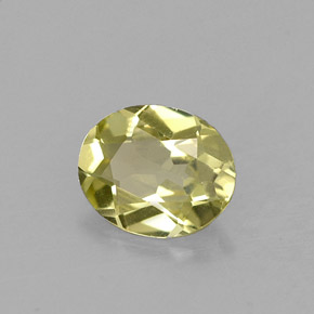 Crisoberilo verde natural de 0,66 ct, corte óvalo, VVS