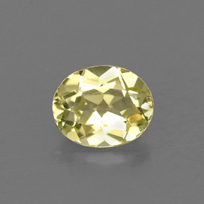 Crisoberilo verde natural de 0,69 ct, corte óvalo, VVS