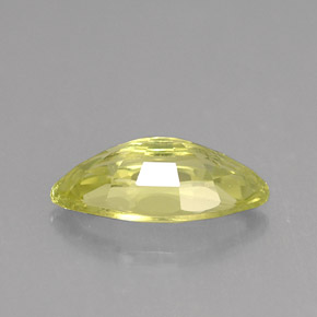 Crisoberilo Amarillo verdoso natural de 1.48 ct, Marquesa, VVS-VS