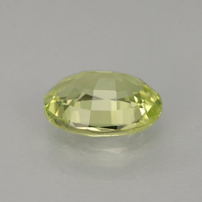Crisoberilo verde natural de 1,26 ct, corte óvalo, IF