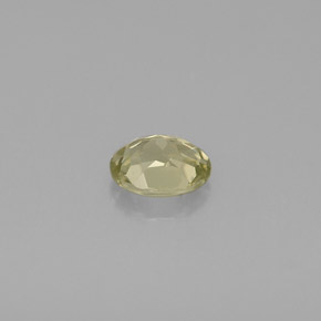 Crisoberilo verde natural de 0,52 ct, corte óvalo, VS