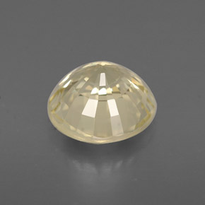 Crisoberilo Amarillo natural de 1.59 ct, Corte Redondo, VVS-VS