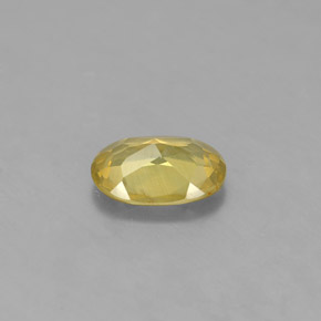 Crisoberilo verde natural de 0,93 ct, corte óvalo, VS