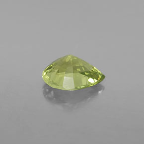 Crisoberilo Verde dorado natural de 1.30 ct, En forma de pera, VVS-VS
