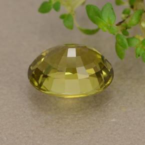 Crisoberilo verde natural de 1,89 ct, corte óvalo, VS