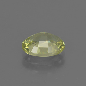 Crisoberilo Verde dorado natural de 1.48 ct, Corte Óvalo, VVS
