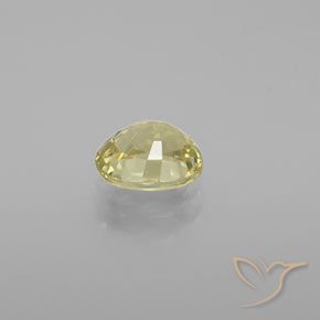 Crisoberilo Amarillo claro natural de 1.12 ct, Ovalada, VVS-VS