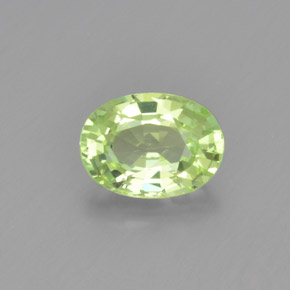 Crisoberilo verde natural de 1,08 ct, corte óvalo, VVS-VS