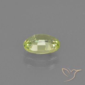 Crisoberilo Verde amarillo natural de 1.15 ct, Ovalada, VVS-VS