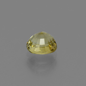 Crisoberilo verde natural de 1,06 ct, corte óvalo, VVS-VS