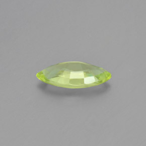 Crisoberilo verde natural de 1,13 ct, marquesa, VVS-VS