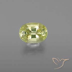 1.22ct Natural Amarillo medio crisoberilo, Ovalada, VVS-VS