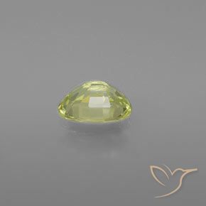 Crisoberilo Amarillo medio natural de 1.22 ct, Ovalada, VVS-VS