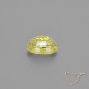 Crisoberilo Amarillo claro natural de 1.15 ct, Ovalada, VVS-VS