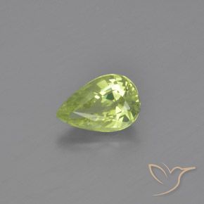 1.08ct Natural Verde claro Crisoberilo, En forma de pera, VVS-VS