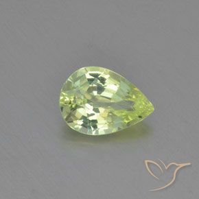 1.05ct Natural Verde lima Crisoberilo, En forma de pera, VVS