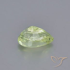 Crisoberilo Verde claro natural de 1.26 ct, En forma de pera, VVS-VS