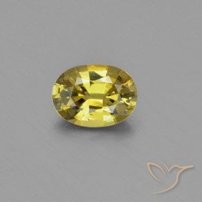 1.22ct Natural Amarillo claro crisoberilo, Ovalada, VVS