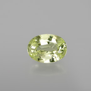 Crisoberilo verde natural de 1,03 ct, corte óvalo, VVS-VS