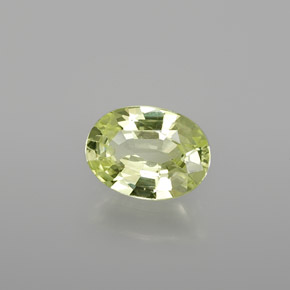 Crisoberilo verde natural de 1,03 ct, corte óvalo, VVS-VS