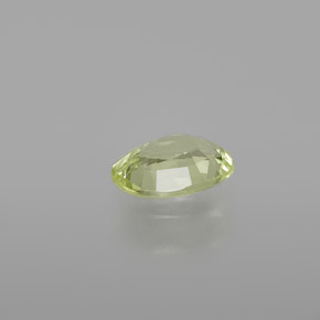 Crisoberilo verde natural de 1,03 ct, corte óvalo, VVS-VS
